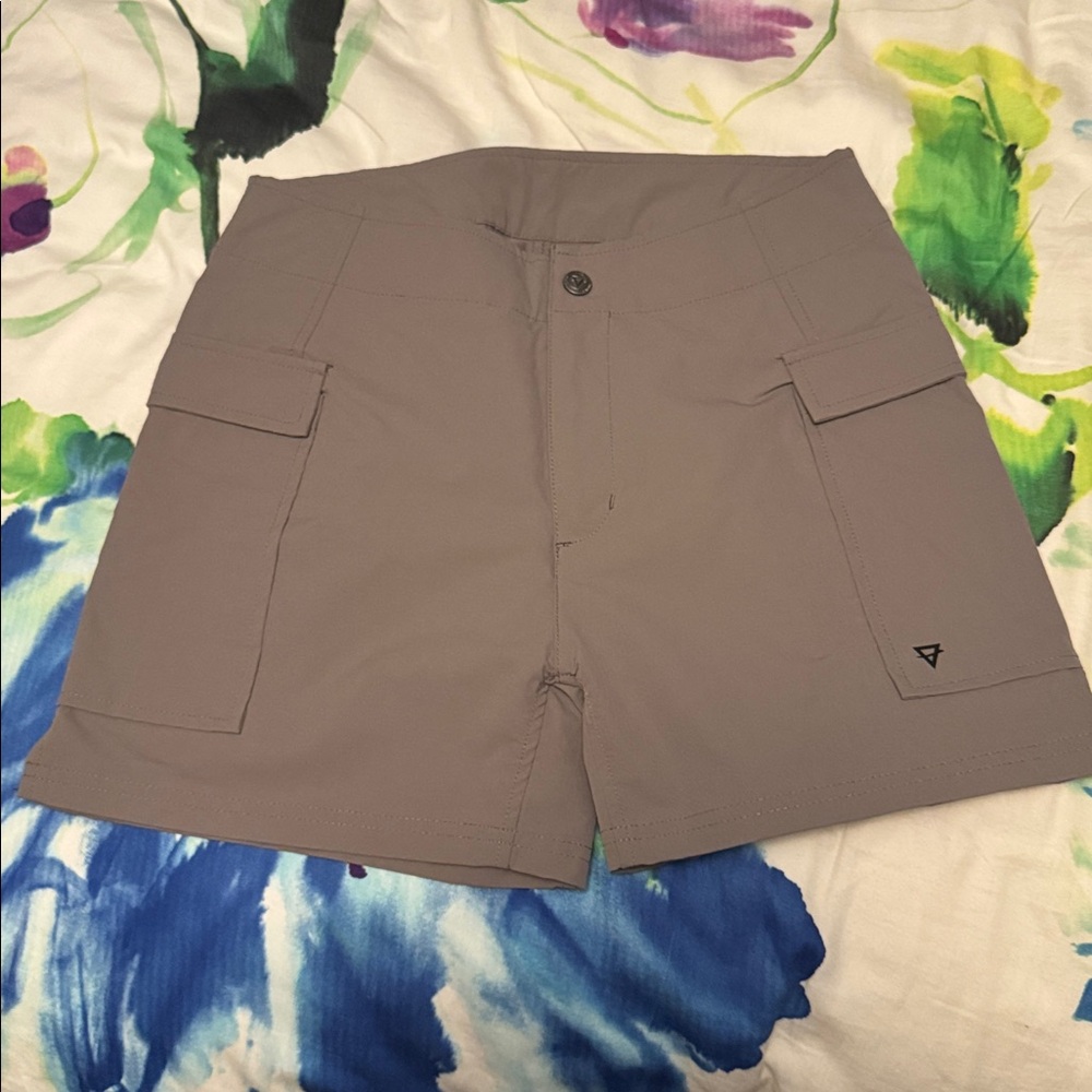 Life Integrity Earth Outdoor Brown Cargo Shorts